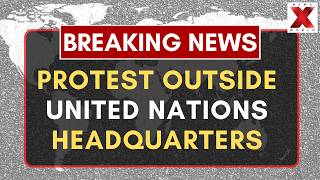 Man critically injured after protest outside United Nations headquarters | NewsX World