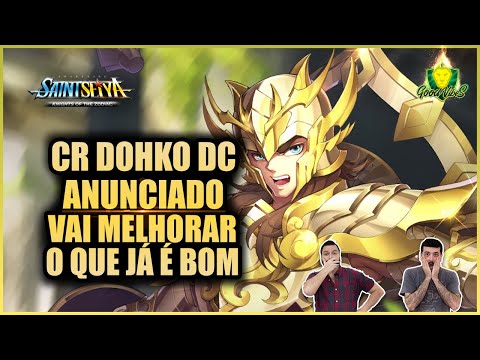REPARO de ARMADURA do DOHKO DIVINO ANUNCIADO e ESTÁ MUITO FORTE! Saint Seiya Awakening