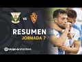 Highlights CD Leganés vs Real Zaragoza (1-0)