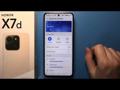 Honor X7D - How to Enable/Disable Screen Touch Sounds