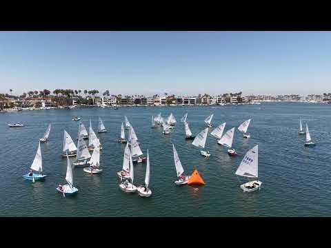 2025 Jr Sabot Nationals   Day 1   F3S2   Blue & Yellow