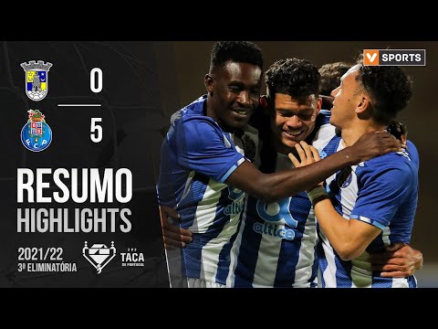 Highlights | Resumo: Sintrense 0-5 FC Porto (Taça de Portugal 21/22)
