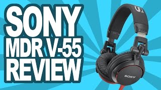Video thumbnail for Sony MDR-V55 DJ Headphones Review & Unboxing! Comparison with previous model! by TheSneezingMonkey