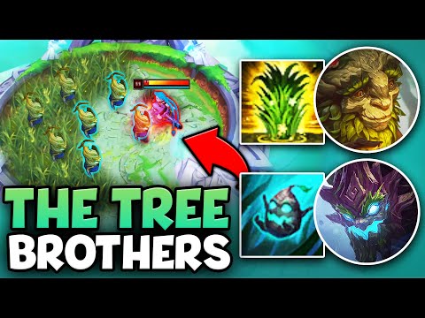 We turned the 2v2 map into a DEADLY FOREST! (This Comp is Actually Unbeatable)