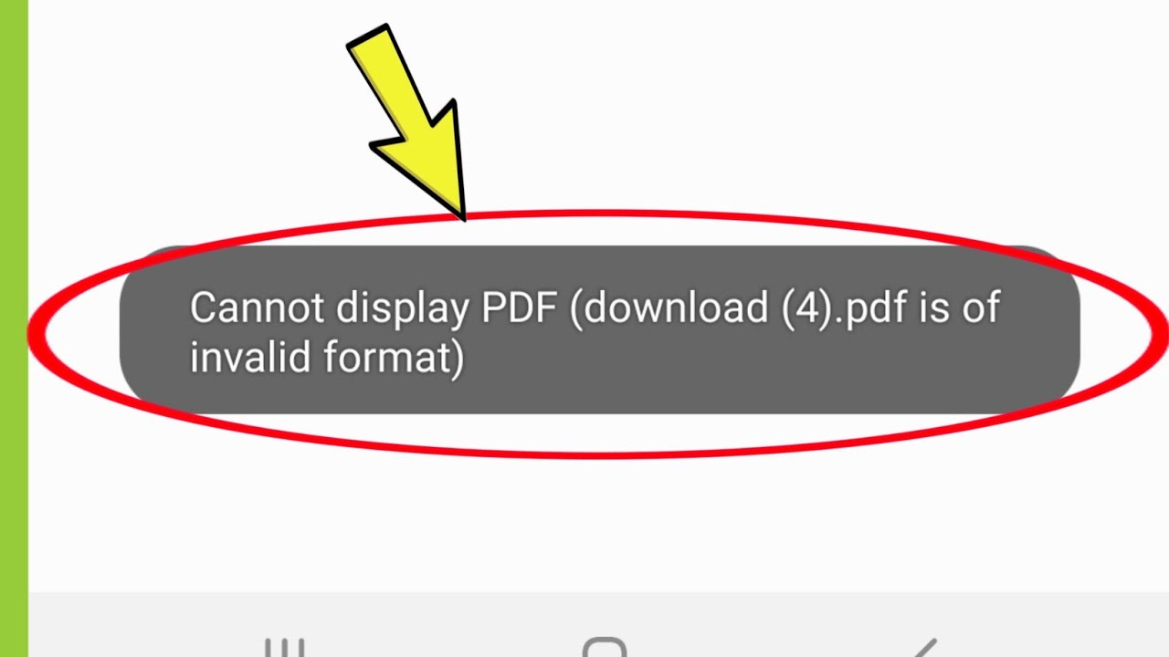 Fix Cannot display PDF || pdf is of invalid format Problem Solved