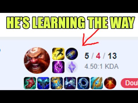 HE WENT FIRST STRIKE GRAGAS AFTER THIS GAME