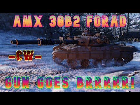 AMX 30B2 Forad Gun Go BRRRR -CW- ll Wot Console - World of Tanks Modern Armour