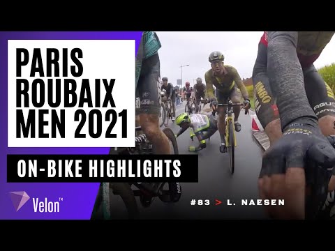 Paris-Roubaix 2021 Men's On-Bike Highlights | Hell of the North