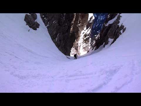 Sassongher Teil 2 - Val Scura - Schlüsselstelle