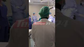 Schweigeminute für Ärzte während der Operation zur Entnahme der Organe eines 6-jährigen Kindes