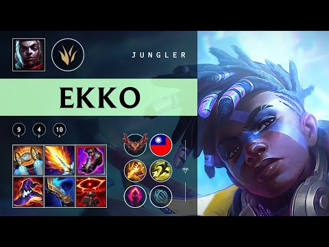 Ekko Jungle vs Taliyah - TW Grandmaster Patch 25.23
