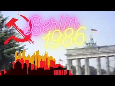 Visiting East Berlin in 1986