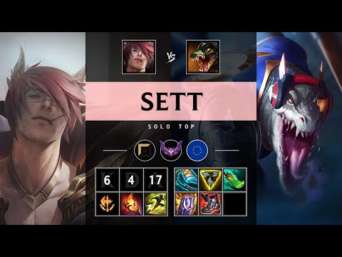 Sett Top vs Renekton - EUW Master Patch 25.S1.3