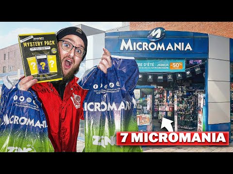J'ai fait 7 MICROMANIA pour TROUVER des CARTES POKÉMON RARES ! (Pack Mystère)