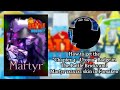 How to get "Chapter 4 - Utopia" in The Battle Bricks and Martyr 1x1x1x1 skin in Forsaken | Roblox