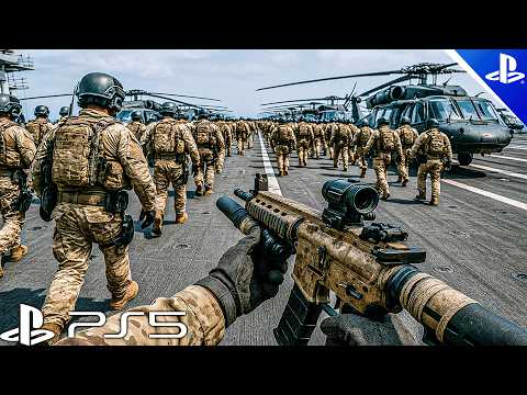 BRAVE SOLDIERS IN THE WORLD'S DEADLIEST WAR - Ultra Realistic Gameplay - PS5 4K / Call of Duty AW