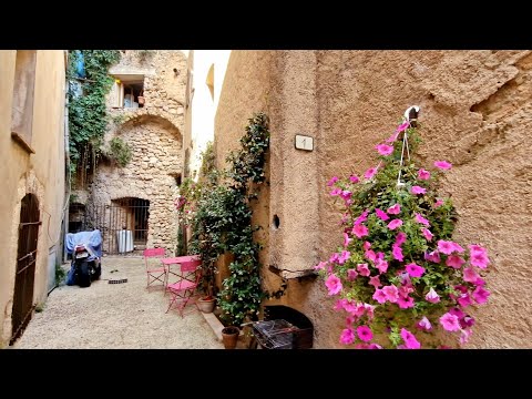4K/SILLANS-la-CASCADE beautiful French village/WATERFALL