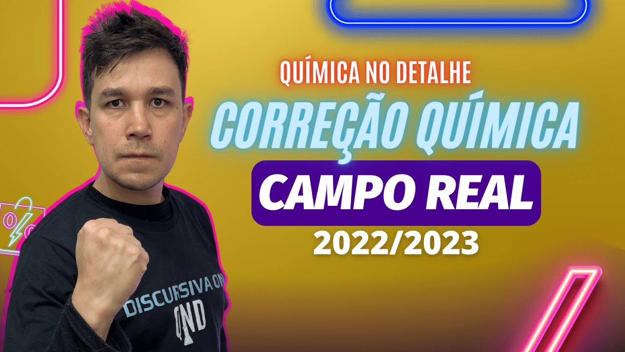 Correção - Química CAMPO REAL - 2022/2023