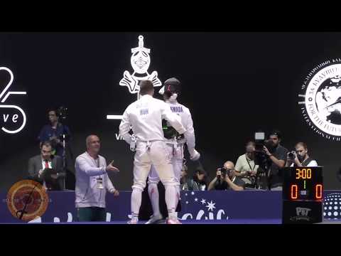 Budapest Worlds SME 2019 - L16 - Yamada JPN v Siklosi HUN (Partial)