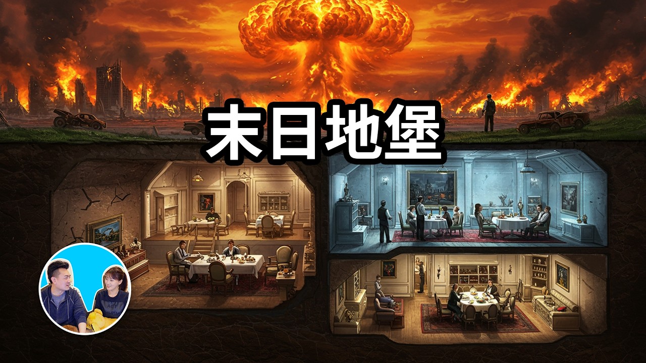 【末日計劃】科技億萬富豪們都在加緊打造自己的末日避難所，他們在躲避什麼 | 老高與小茉 Mr & Mrs Gao