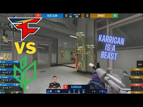 CSGO Gods!!! FaZe vs Sprout - HIGHLIGHTS - IEM Road to Rio 2022