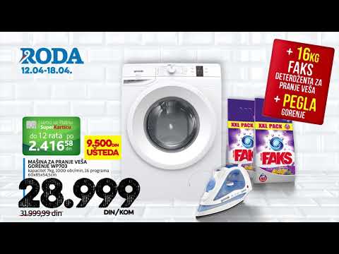 Roda I Mega nedelja 12.04 - 18.04.2019.