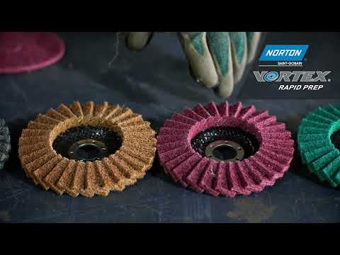 Blending & Finishing Stainless Steel With Norton Vortex Rapid Prep SCM Flap Discs