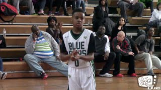 LeBron Jr. & Bryce Maximus GET BUCKETS | LeBron in Attendance #NCBC