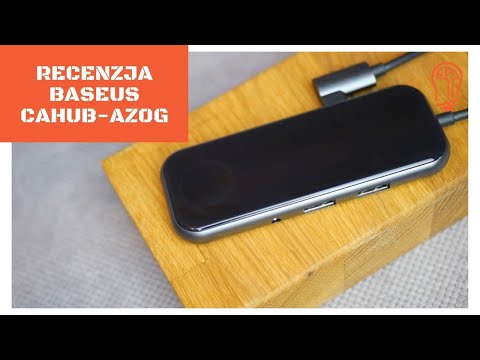 Hub Baseus CAHUB-AZ0G (Lack, 2x USB 3.0, juodos spalvos) video