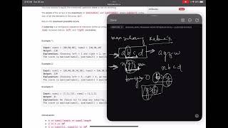 YouTube video 'Leetcode Weekly contest 299 - Hard -  Maximum Score Of Spliced Array'