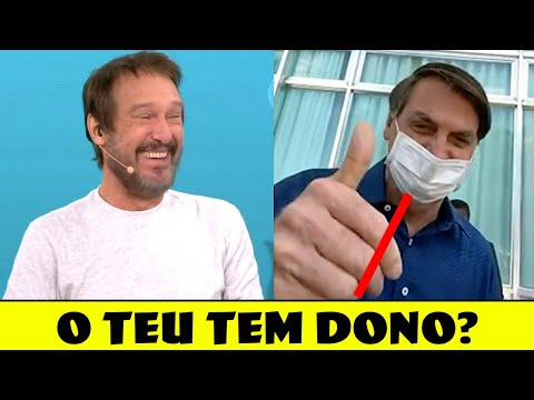 DE SURPRESA, BOLSONARO APARECEU NO PÂNICO E AINDA ZOOU O EMÍLIO! | Ep. 155