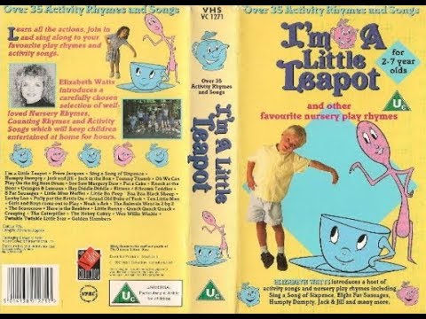 I'm a Little Teapot (1992 UK VHS)