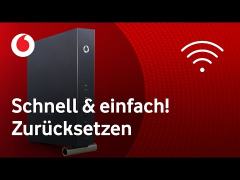 Vodafone Station: Reset auf Werkseinstellungen