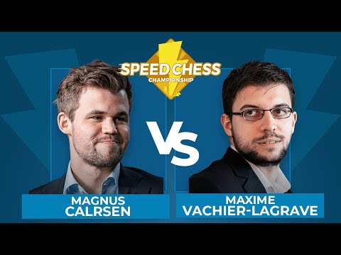 Magnus Carlsen vs Maxime Vachier-Lagrave | Speed Chess Championship Semifinal