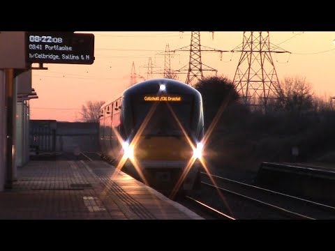 Irish Rail 22000 Class Intercity Trains x 2 - Adamstown Station, Dublin