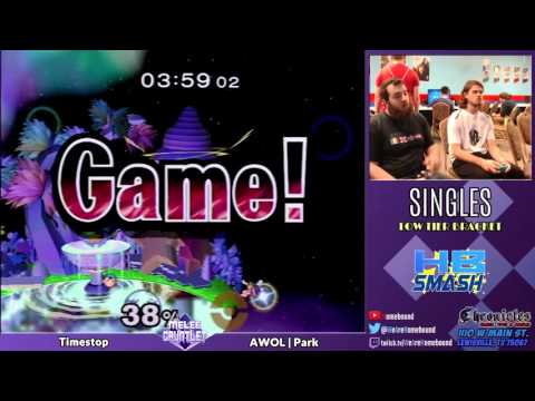 Low Tier Gauntlet 2 - Timestop (Ness) vs AWOL | Park (Pichu)