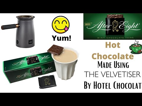 After Eight Mint Hot Chocolate | Velvetiser Recipe