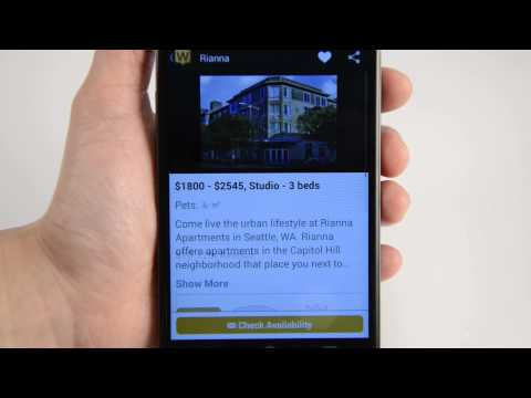 Walk Score Android App