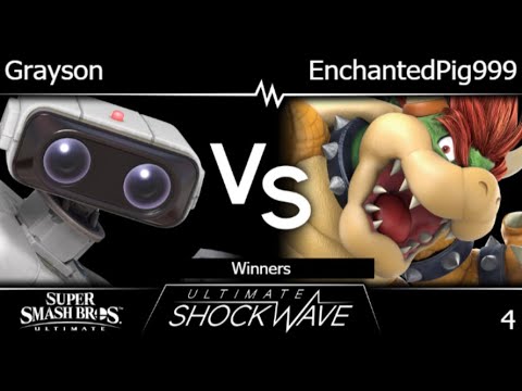 USWo 4 - FRKS | Grayson (ROB) vs EnchantedPig999 (Bowser) Winners - SSBU