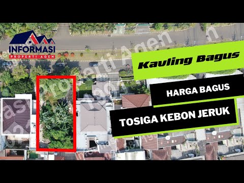 KAVLING TOSIGA 478 m2  KEBUN JERUK HARGA MURAH