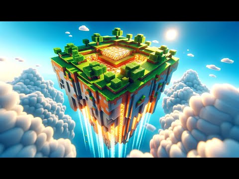 Insane Skyblock Island Build with Cappy!