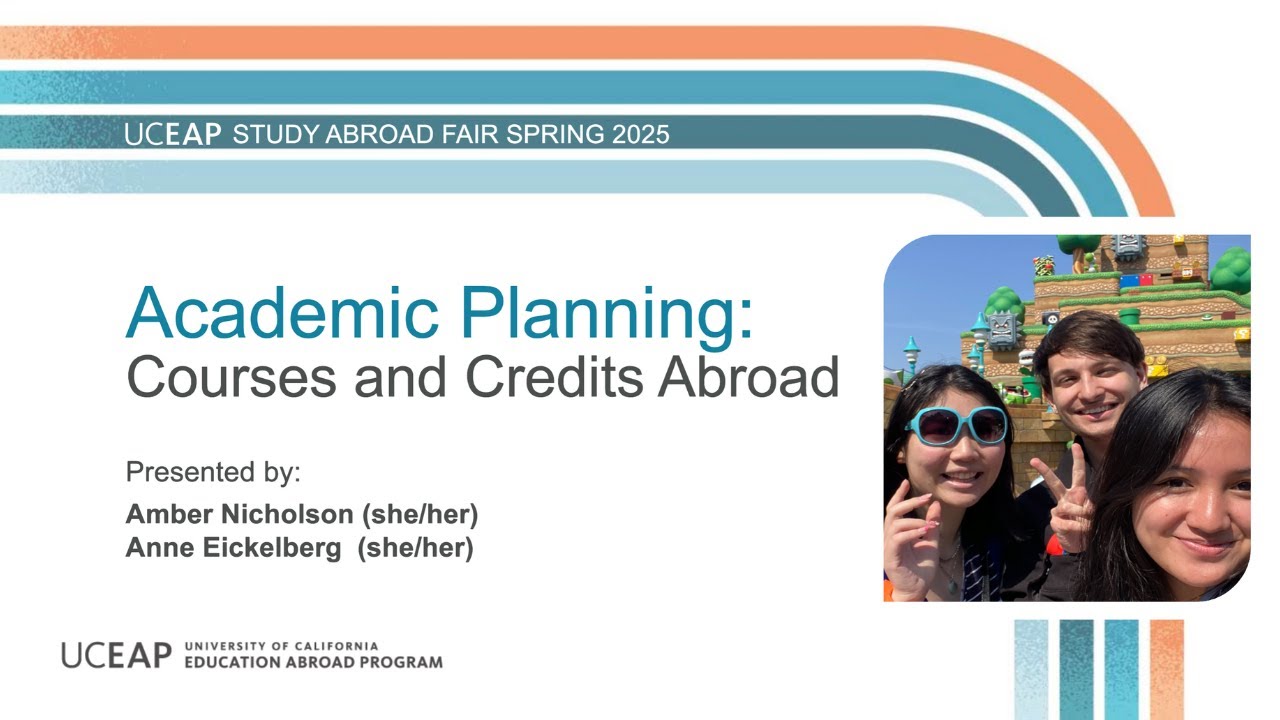 Academic Planning with UCEAP: Courses and Credits Abroad