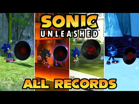 Sonic Unleashed - ALL RECORD LOCATIONS IN ORDER [Guide]