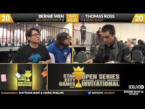 SCGINVI - Invitational - Round 10 - Thomas Ross vs Bernie Wen