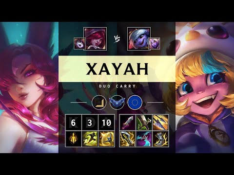 Xayah ADC vs Tristana - EUW Diamond Patch 25.15