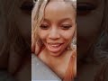 Faith Nketsi Bikini Pool Live Instagram Video