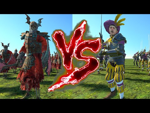 Grave Guard VS Greatswords: Who would kill more goblins? Total War Warhammer 3