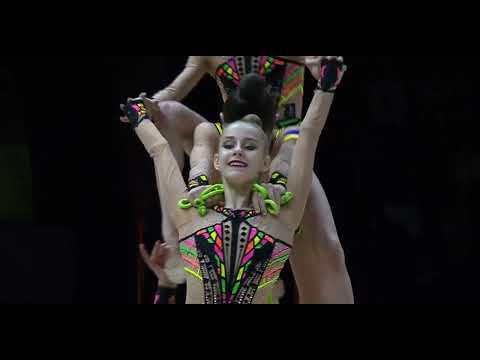 Junior Group Team Ukraine 5 Ropes Final 25,350 - European Championships Baku 2023