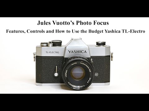 Features, Controls and How to Use the Budget Yashica TL-Electro 35mm Single Lens Reflex Camera.