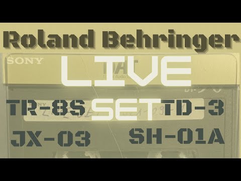 Behringer TD-3 // Roland TR-8S // SH-01A // JX-03 //  Smooth Acid Live Set